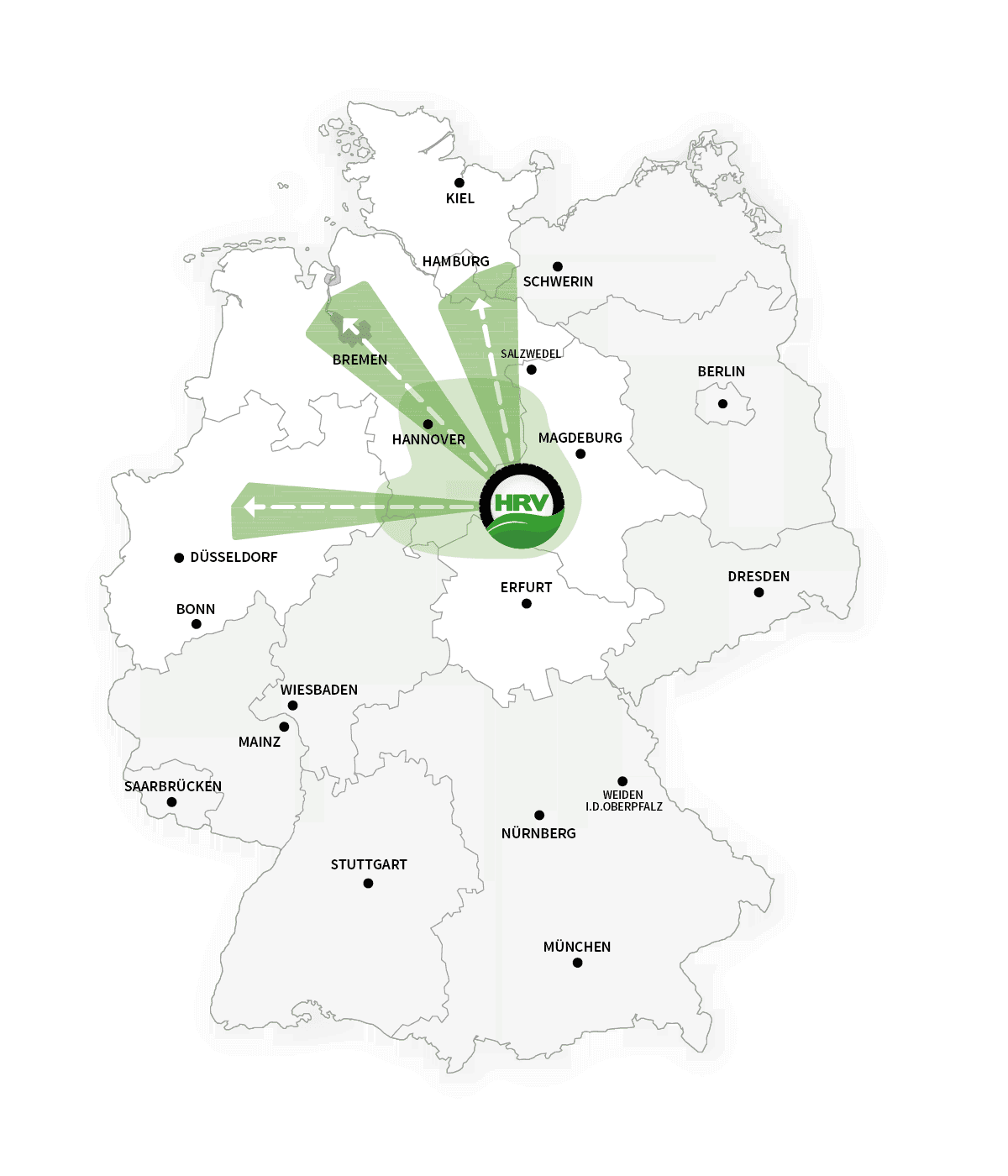 Logistik | Outbound / Hintouren in Deutschland
