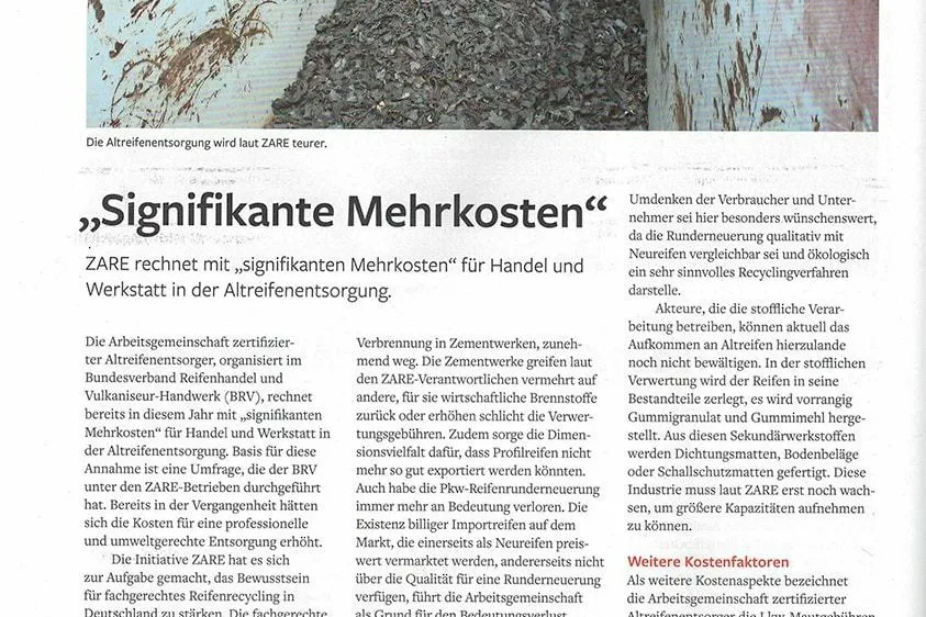 Zeitungsartikel 