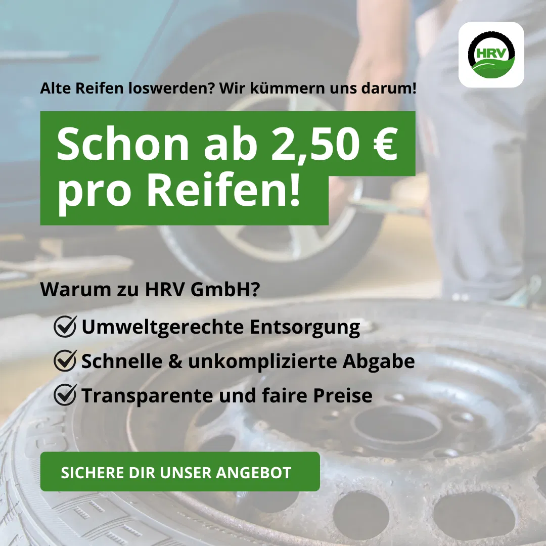 Alreifenentsorgung ab 2,50 € pro Reifen in Reddeber, bei Wernigerode